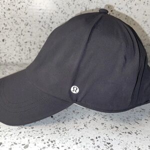 Unisex Lululemon athletica Black Water repellent quick drying Cap adjustable